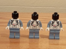 Lego Star Wars x3 Clone Trooper V-Wing Pilot Minifigure SW0118 Sets 6205 & 7259