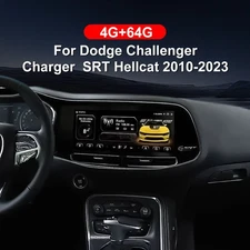 12.3 inch For Dodge Challenger  Charger  SRT Hellcat 2010-2023 Car Stereo Radio