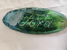 FORD 9 INCH Emblem For Front Grille/Tailgate Oval Badge Chrome Logo 2004-16