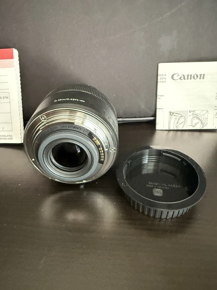 Lente macro IS STM para cámara Canon EF-S 35 mm F2,8 Foto 3 de 4