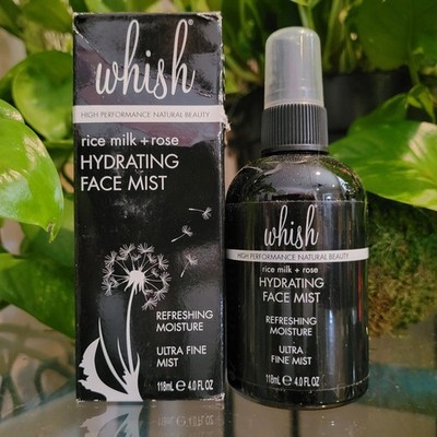 Whiaj Hydrating Face Mist Rice Milk Rose Rosewater Makeup Setting Spray Glow 4oz