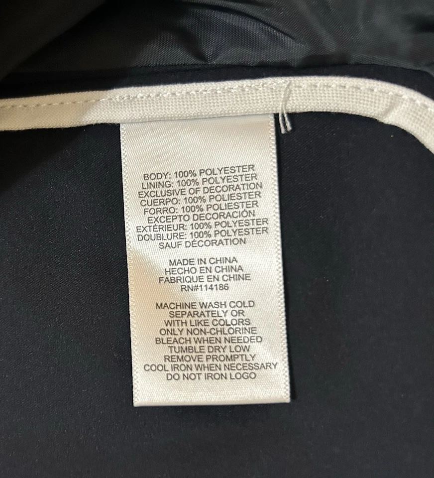 Новый с Ярлыками $179 Tretorn мужской темно-синий спортивная куртка размер маленький спортивный пальто производительности - Изображение 4 из 4