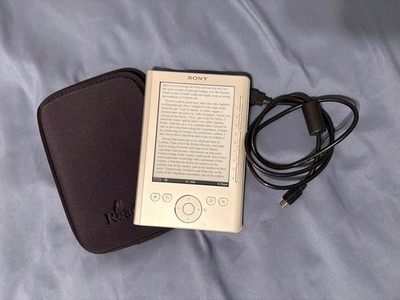 Sony PRS-300 eBook   WORKING   w/accessories + books + PRS+!