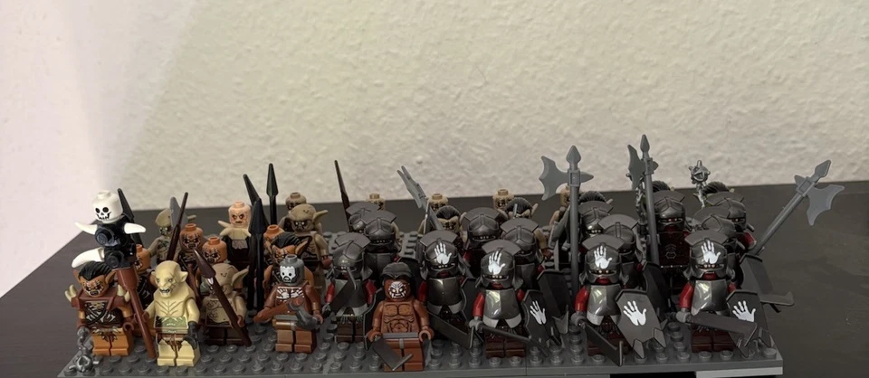lego lord of the rings uruk hai/orcs minifigure army - Bild 2 von 4