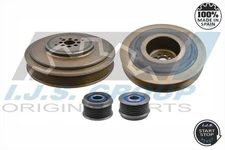 IJS GROUP 17-1098KIT Belt Pulley Set, Crankshaft for Audi, VW