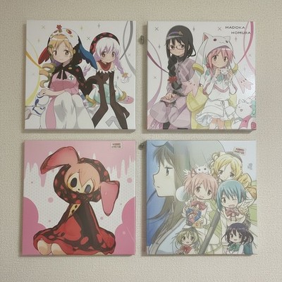 Puella Magi Madoka Magica Japan Canvas Board Art Set Sealed 8x8