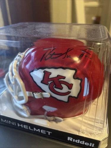 Patrick Mahomes Signed Mini Helmet