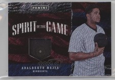 2017 Father's Day Spirit of the Game Relics Rain 12/15 Adalberto Mejia #16 0f8