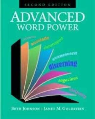 Advanced Word Power (Instructors Edition) Second Edition - Paperback - GOOD