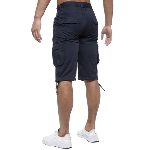 Enzo Shorts Mens Cargo Combat Army Summer Chino Casual Work Knee Length Pants - Picture 34 of 37
