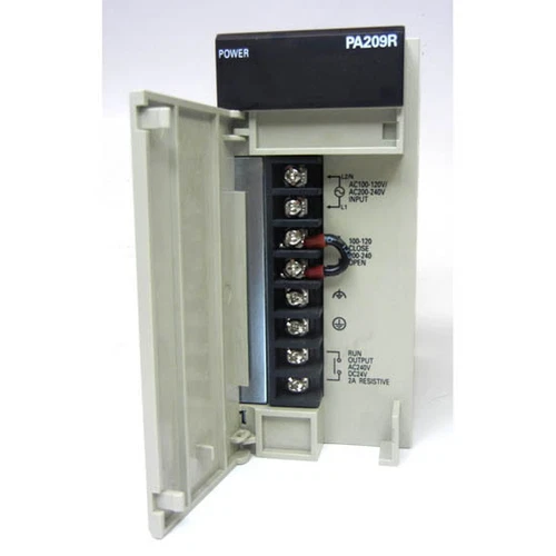 OMRON C200HW-PA209R PWR SUPPLY UNIT 9A 45W 100-120/200240 VAC 180VA 50-60HZ