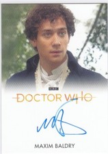 2022 Rittenhouse Doctor Who Series 11 & 12 AUTOGRAPH Maxim Baldry as Dr. John