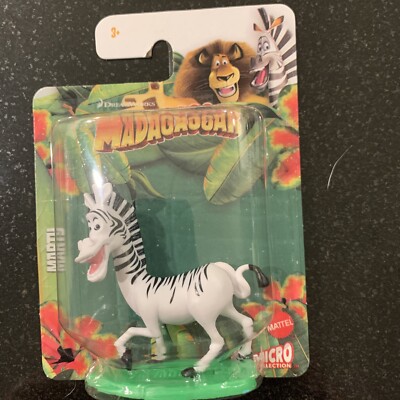 Marty Madagascar Cake Topper Figure Mattel Micro Collection DreamWorks NIP