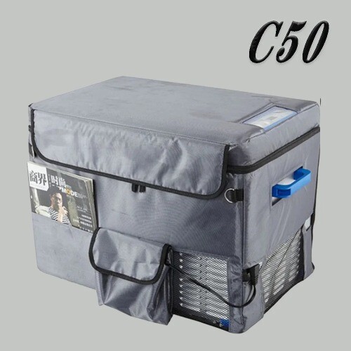 Bolsa de almacenamiento para refrigerador de coche para mini nevera a prueba de goteo (nevera no incluida) - Imagen 24 de 39