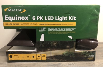 Malibu Equinox 8409 1901 06 Modern Light Led Lv Kit Brown 6 Equinox 8409 1901 06 Modern Light Led