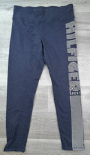 Tommy Hilfiger Sport Sweatpants Womens Large Jogger Blue Activewear Gym Pants
