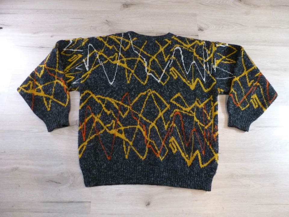 Vintage U2  Band Sweater Medium Multicolor Unique RARE EUC - Image 2 of 4