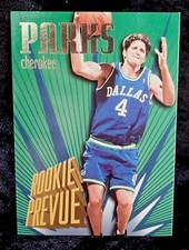 1995 SKYBOX ROOKIE PREVUE Cherokee Parks CARD #RP11 - MINT. rookie card picture
