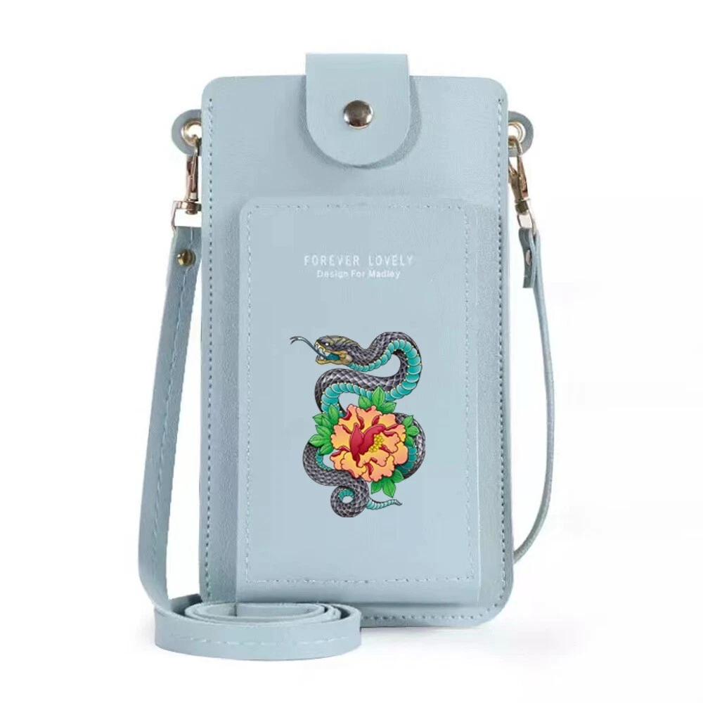 MANGO TOUCH Borsa a tracolla Cobra blocco RFID portafoglio telefono touch screen tracolla