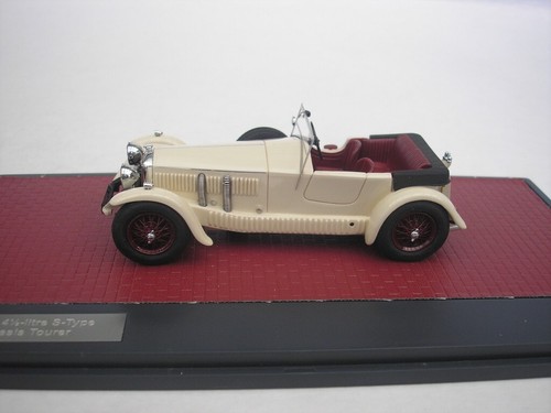 INVICTA 4.5ltr S-TYPE LOW CHASSIS TOURER 1931 WHITE 1/43 MATRIX MX40906-011 NEW - Picture 3 of 7