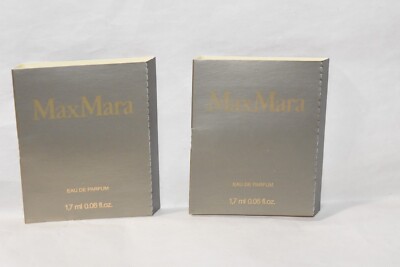 2x Max Mara eau de parfum vial