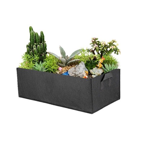 Rectangle Planting Bag Garden Grow Planter Pouch Root Container Flowerpot - Picture 7 of 14