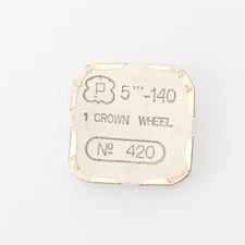 PESEUX Cal 140 Watch Crown Wheel Part Watchmakers New Old Stock (C14D25)