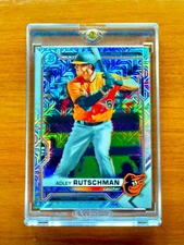 Adley Rutschman RARE ROOKIE RC MOJO REFRACTOR INVESTMENT CARD SSP CHROME MINT