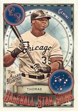 2019 Topps Allen & Ginter's Baseball Frank Thomas Chicago White Sox #BSS-7 MLB