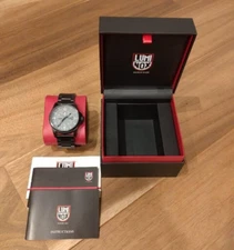 LUMINOX Ref.1829. FIELD CLASSIC military watch RONDA 517 Day-Date HH6