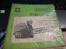 Bedienungsanleitung Stihl Motorsäge 015 & 015L + Ersatzteilliste komp.