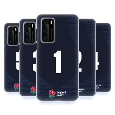 ENGLAND RUGBY UNION 2020/21 PLAYERS AWAY KIT SOFT GEL CASE FOR HUAWEI PHONES 4
