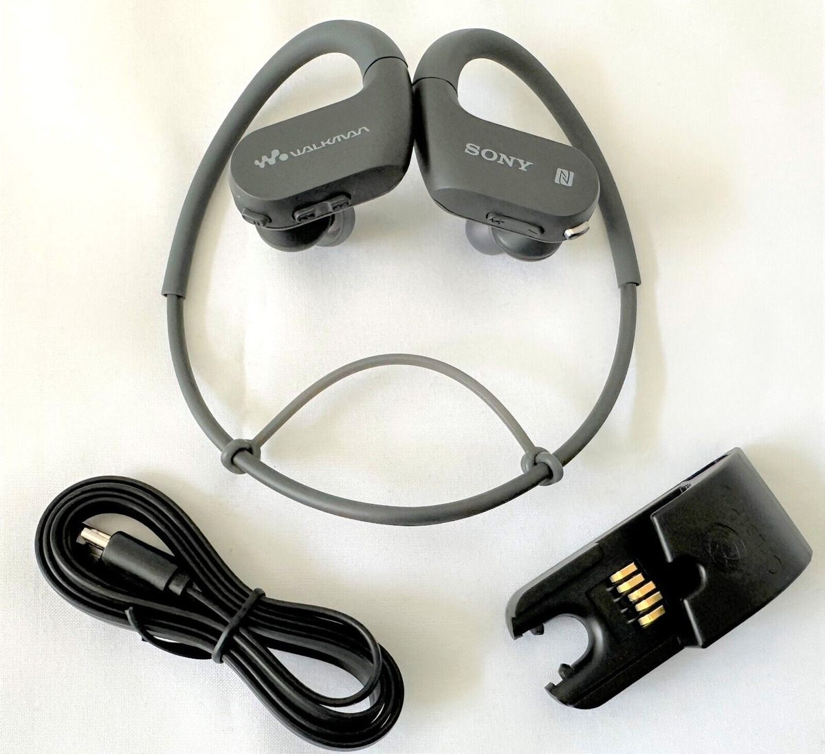 SONY NW-WS623 4GB Digital Music Player Bluetooth headphones MP3 Walkman  Black 1 | eBay