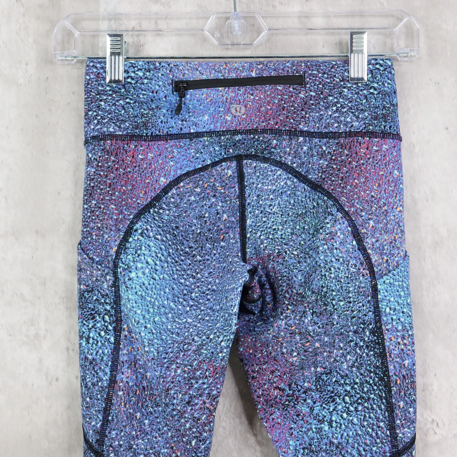 lululemon speed tight v strive mermaid rainbow galaxy leggings