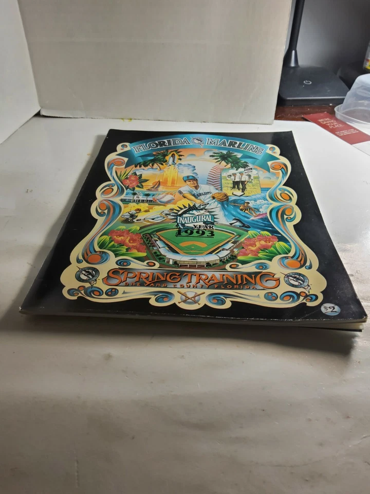 1993 FLORIDA MARLINS INAUGURAL SPRING TRAINING PROGRAM  - Image 2 of 4