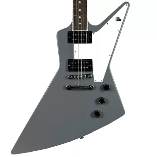 2024 Good Grey Satin 70s Explorer Electric Guitar MOD Collection Fast Shipping