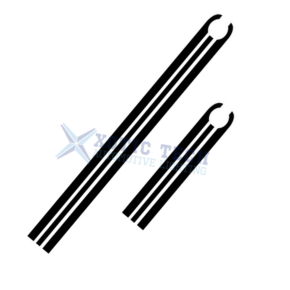 Parachoques delantero capó maletero trasero carreras carrocería gráfico calcomanía pegatina para BMW Foto 3 de 4