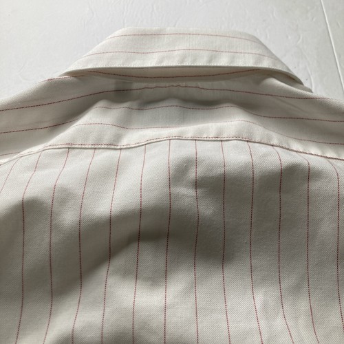 Aquascutum of London striped Long Sleeve Dress Shirt 16/34 made in USA cotton - Picture 8 of 9