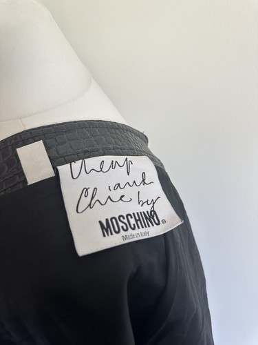 Moschino Vintage Cheap And Chic Skirt As Seen On Fran Fine The Nanny - Picture 7 of 7