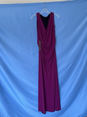 Etro Milano Purple Goddess Sheath-44-$$$