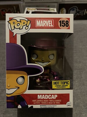 Funko POP Madcap Limited Edition Hot Topic Exclusive #158. 1001