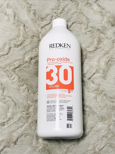 Redken Color Fusion Pro-Oxide Cream Developers Volume 30- 1000ml / 33 ...
