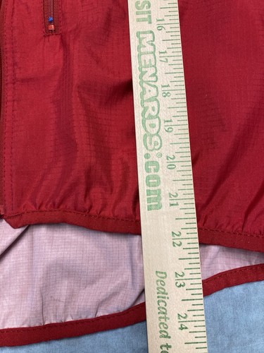 Vintage Patagonia Wind Breaker Womens Sz M Red & Blue Full Zipper  Parka Jacket - Picture 5 of 7