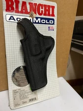 Bianchi AccuMold Black Holster, Cruiser; Model 7105; Left Hand
