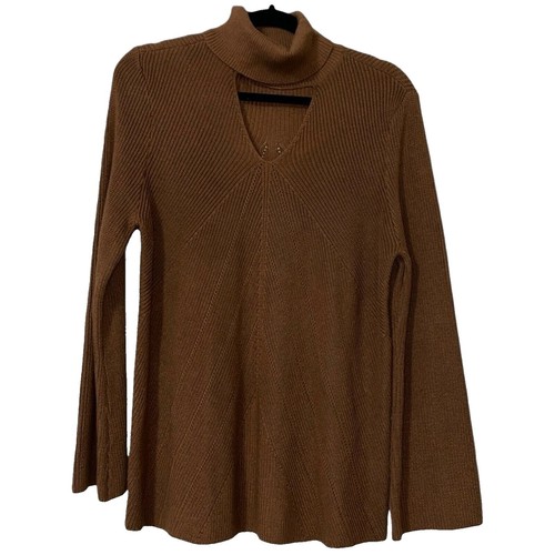 Roaman's Women's Plus Size Lace Yoke Pullover Sweater