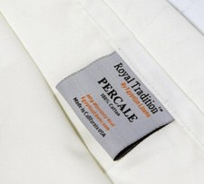 Royal Tradition Cool and Crisp Percale Cotton Sheet Set - Made in USA