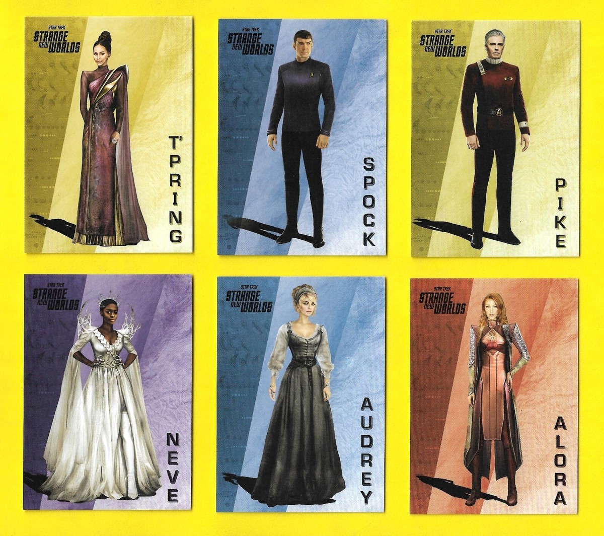 Star Trek Strange New Worlds Season 1 Costume Design Set CD1
