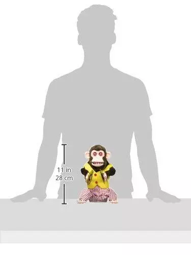 YAMANI Musical Jolly Chimpancé Mono Muñeca Platillos Toy Story Japón - Imagen 7 de 7