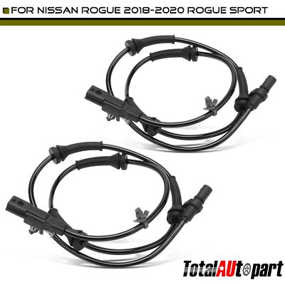 2Pcs New ABS Wheel Speed Sensor for Nissan Rogue 2018-2020 Rogue Sport Rear Side