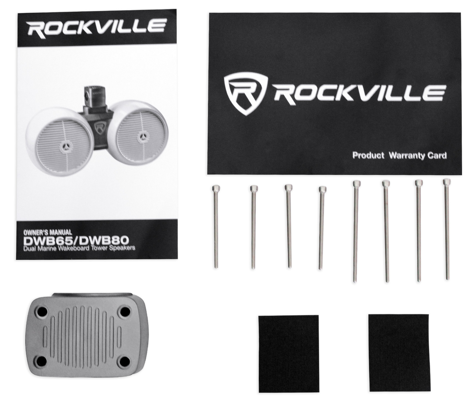 Акустическая система Rockville DWB80W Dual 8 White мощностью 800 Вт для морских вейкбордов